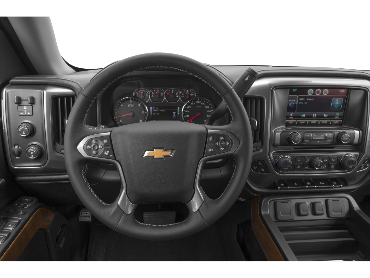 2015 Chevrolet Silverado 1500 HIGH COUNTRY / CREW / 5.3 LITER V8 / SUNROOF / SHORT BOX / 1 OWNER / 73K MILES