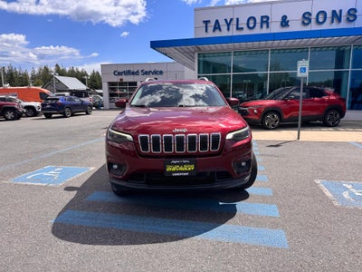 2019 Jeep Cherokee LATITUDE PLUS / 4X4 / 3.2 LITER V6 / PANO SUNROOF / LOCAL TRADE