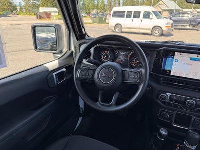 2024 Jeep Wrangler SPORT / 4 DOOR / HARD TOP / 3.6 LITER V6 / AUTO TRANS / 1K MILES