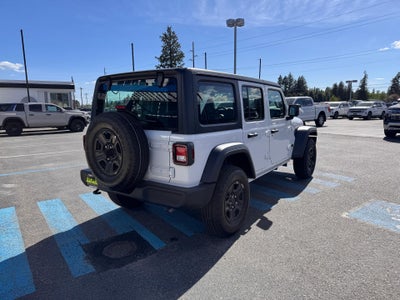2024 Jeep Wrangler SPORT / 4 DOOR / HARD TOP / 3.6 LITER V6 / AUTO TRANS / 1K MILES