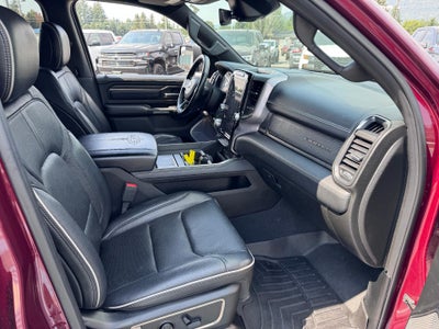 2019 RAM 1500 LIMITED / CREW / 5.7 LITER HEMI / SUNROOF / SHORT BOX / LOCAL TRADE
