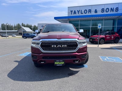 2019 RAM 1500 LIMITED / CREW / 5.7 LITER HEMI / SUNROOF / SHORT BOX / LOCAL TRADE