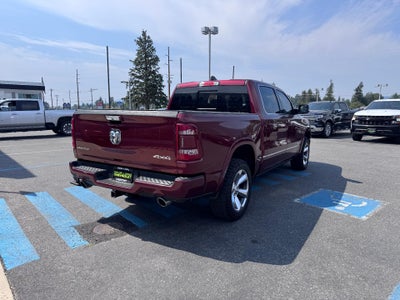 2019 RAM 1500 LIMITED / CREW / 5.7 LITER HEMI / SUNROOF / SHORT BOX / LOCAL TRADE