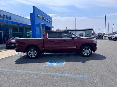 2019 RAM 1500 LIMITED / CREW / 5.7 LITER HEMI / SUNROOF / SHORT BOX / LOCAL TRADE