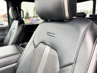 2019 Ford Super Duty F-350 SRW PLATINUM / CREW / 6.7 POWERSTROKE / ULTIMATE PCKG / STANDARD BOX / 69K MILES