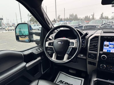 2019 Ford Super Duty F-350 SRW PLATINUM / CREW / 6.7 POWERSTROKE / ULTIMATE PCKG / STANDARD BOX / 69K MILES