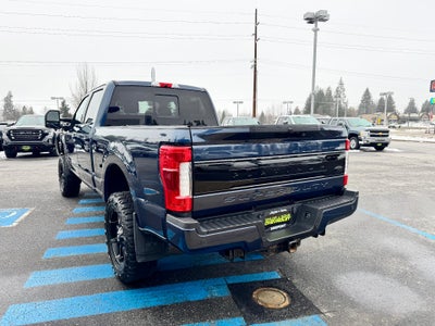 2019 Ford Super Duty F-350 SRW PLATINUM / CREW / 6.7 POWERSTROKE / ULTIMATE PCKG / STANDARD BOX / 69K MILES