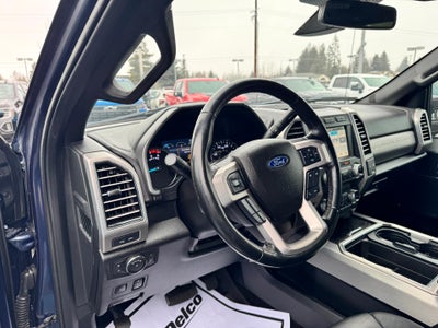 2019 Ford Super Duty F-350 SRW PLATINUM / CREW / 6.7 POWERSTROKE / ULTIMATE PCKG / STANDARD BOX / 69K MILES