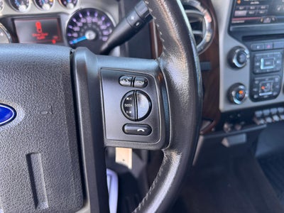2013 Ford Super Duty F-350 SRW LARIAT / CREW / 6.7 POWERSTROKE / 8' FLAT BED / LOCAL TRADE