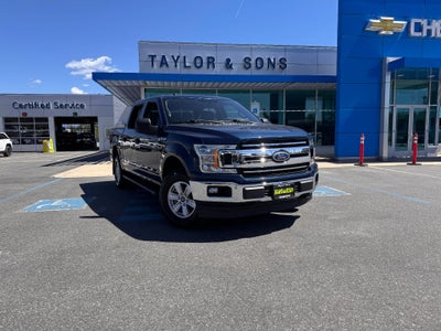 2018 Ford F-150 XLT / CREW / 5.0 LITER V8 / SHORT BOX / LOCAL TRADE