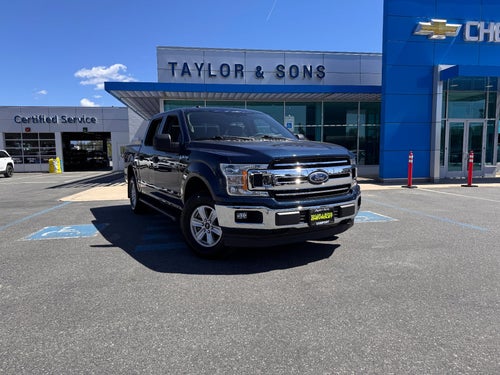 2018 Ford F-150 XLT / CREW / 5.0 LITER V8 / SHORT BOX / LOCAL TRADE