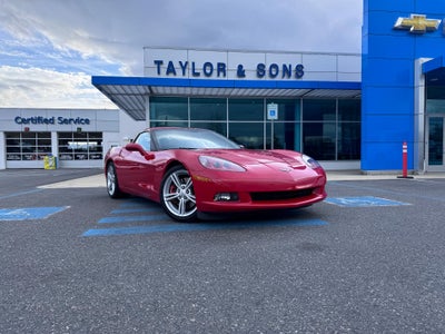 2008 Chevrolet Corvette 3LT / COUPE / 6.2 LITER V8 / 430 HORSEPOWER / Z51 PCKG / 1 OWNER / 18K MILES
