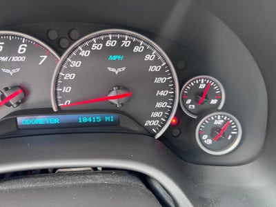 2008 Chevrolet Corvette 3LT / COUPE / 6.2 LITER V8 / 430 HORSEPOWER / Z51 PCKG / 1 OWNER / 18K MILES