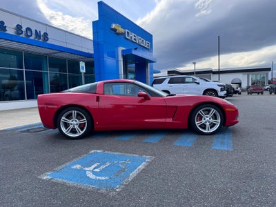 2008 Chevrolet Corvette 3LT / COUPE / 6.2 LITER V8 / 430 HORSEPOWER / Z51 PCKG / 1 OWNER / 18K MILES