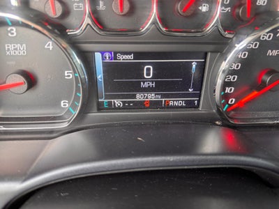 2017 Chevrolet Silverado 2500 HD LT / CREW / 6.0 LITER GAS V8 / STANDARD BOX / 1 OWNER / 80K MILES