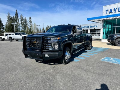 2020 Chevrolet Silverado 3500 HD HIGH COUNTRY / CREW / DMAX DIESEL / DUAL REAR WHEEL / LONG BOX / 35K MILES