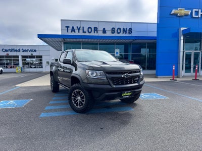 2018 Chevrolet Colorado ZR2 OFF ROAD / CREW / 3.6 LITER V6 / LOCAL TRADE / 55K MILES