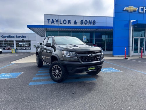 2018 Chevrolet Colorado ZR2 OFF ROAD / CREW / 3.6 LITER V6 / LOCAL TRADE / 55K MILES