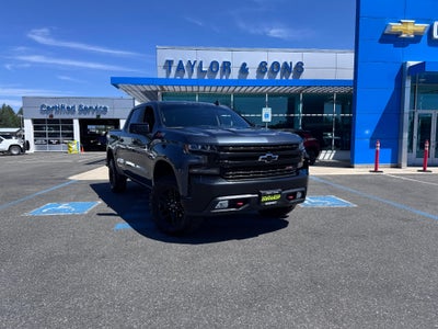 2020 Chevrolet Silverado 1500 LT / TRAIL BOSS / CREW / 5.3 LITER V8 / LEATHER / SUNROOF / SHORT BOX / 1 OWNER TRADE