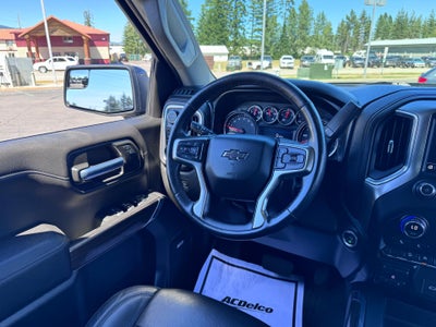 2020 Chevrolet Silverado 1500 LT / TRAIL BOSS / CREW / 5.3 LITER V8 / LEATHER / SUNROOF / SHORT BOX / 1 OWNER TRADE