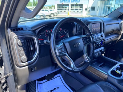 2020 Chevrolet Silverado 1500 LT / TRAIL BOSS / CREW / 5.3 LITER V8 / LEATHER / SUNROOF / SHORT BOX / 1 OWNER TRADE