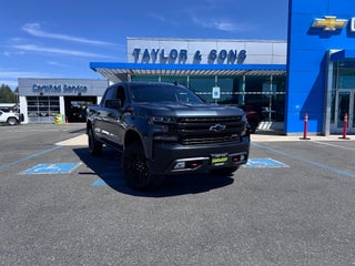 2020 Chevrolet Silverado 1500 LT / TRAIL BOSS / CREW / 5.3 LITER V8 / LEATHER / SUNROOF / SHORT BOX / 1 OWNER TRADE