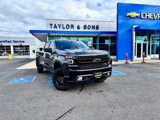 2022 Chevrolet Silverado 1500 LTD LT / TRAIL BOSS / CREW / 6.2 LITER V8 / LEATHER / SUNROOF / STANDARD BOX / 1 OWNER