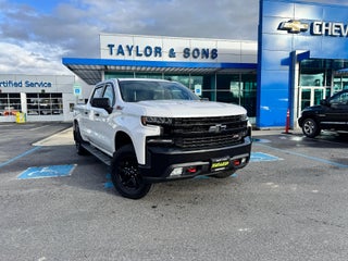 2022 Chevrolet Silverado 1500 LTD LT / TRAIL BOSS / CREW / 6.2 LITER V8 / LEATHER / STANDARD BOX / 1 OWNER TRADE
