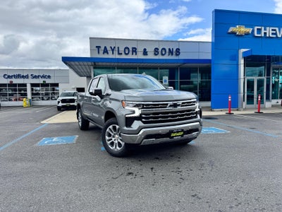 2026 Chevrolet Silverado 1500 LTZ / CREW / 5.3 LITER V8 / PREMIUM PCKG / Z71 OFF ROAD / SUNROOF / ADAPTIVE CRUISE / SHORT BOX