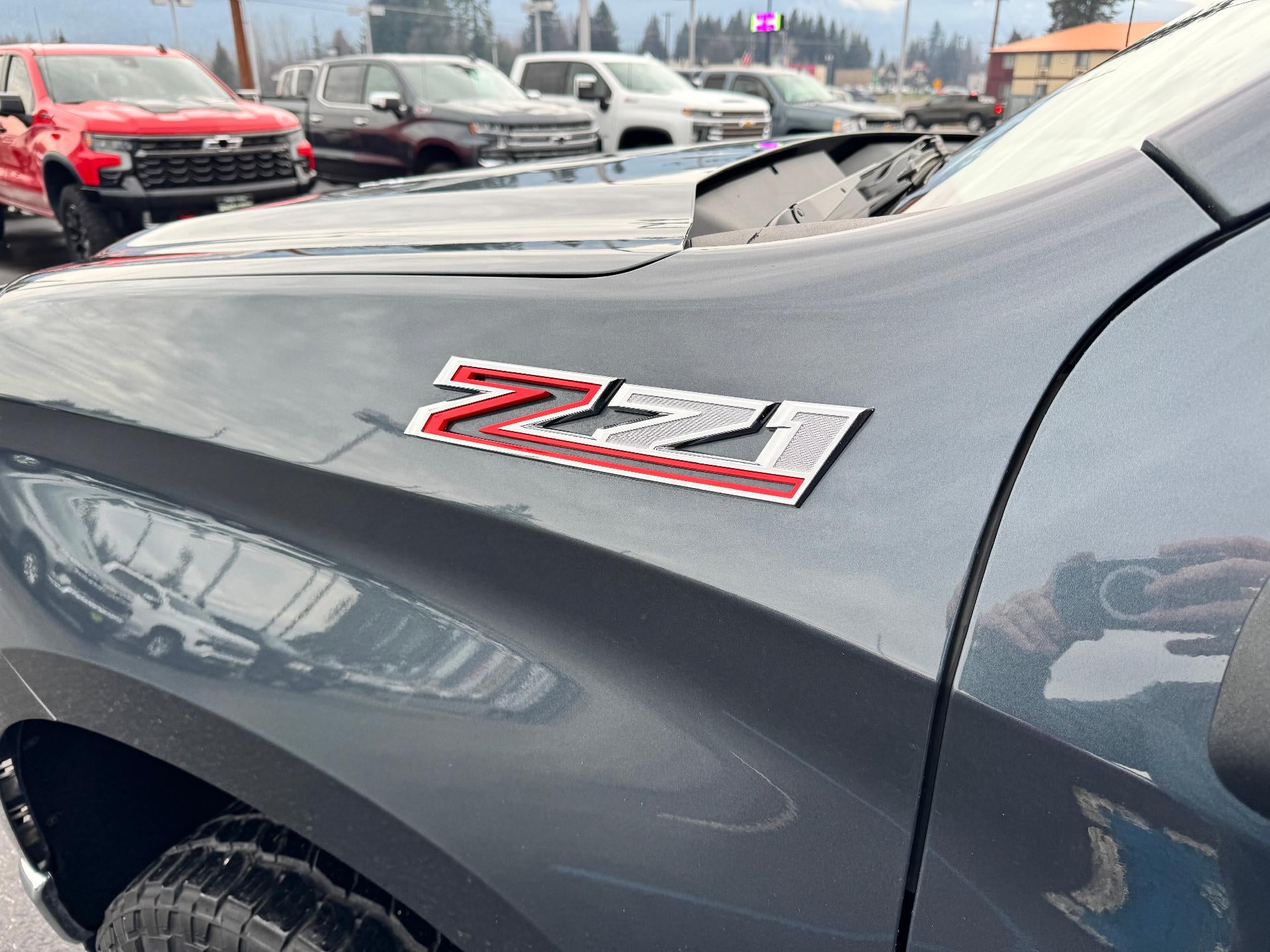 2019 Chevrolet Silverado 1500 LTZ / CREW / 6.2 LITER V8 / Z71 OFF ROAD / SHORT BOX / 45K MILES