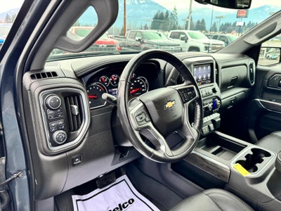 2019 Chevrolet Silverado 1500 LTZ / CREW / 6.2 LITER V8 / Z71 OFF ROAD / SHORT BOX / 45K MILES