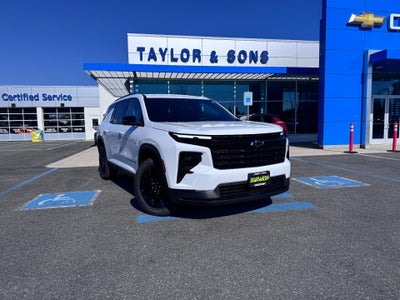 2026 Chevrolet Traverse LT / AWD / MIDNIGHT PCKG / LEATHER / SURROUND VISION / ADAPTIVE CRUISE