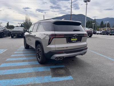 2026 Chevrolet Traverse Z71 OFF ROAD / AWD / 2.5 TURBO / PANO SUNROOF / SURROUND VISION / ADAPTIVE CRUISE