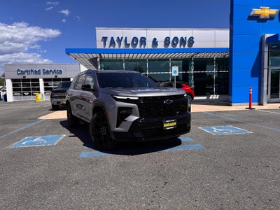 2026 Chevrolet Traverse RS / AWD / 2.5 TURBO / SUPER CRUISE / PANO SUNROOF