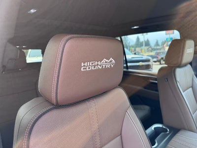 2026 Chevrolet Suburban HIGH COUNTRY / 6.2 LITER V8 / DELUXE PCKG / SUPER CRUISE / PANO SUNROOF / MAX TOW PCKG