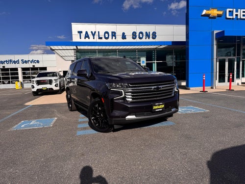 2023 Chevrolet Tahoe HIGH COUNTRY / 6.2 LITER V8 / PANO SUNROOF / 1 OWNER / LOCAL TRADE