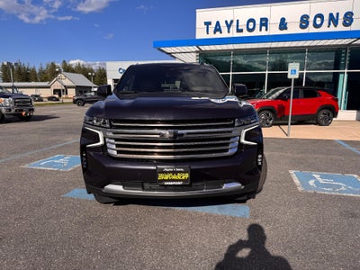 2023 Chevrolet Tahoe HIGH COUNTRY / 6.2 LITER V8 / PANO SUNROOF / 1 OWNER / LOCAL TRADE