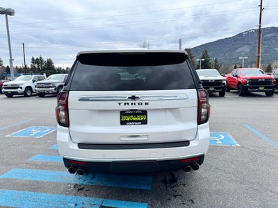 2024 Chevrolet Tahoe HIGH COUNTRY / 6.2 LITER V8 / PANO SUNROOF / SUPER CRUISE / REAR MEDIA / 1 OWNER / 15K MILES
