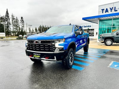 2022 Chevrolet Silverado 1500 ZR2 OFF ROAD / CREW / 6.2 LITER V8 / TECH PCKG / SUNROOF / 1 OWNER