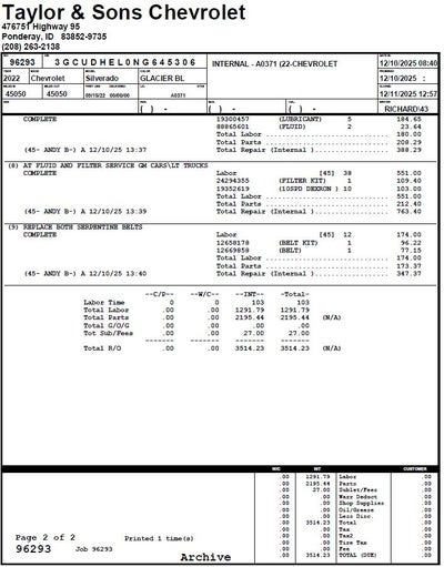 2022 Chevrolet Silverado 1500 ZR2 OFF ROAD / CREW / 6.2 LITER V8 / TECH PCKG / SUNROOF / 1 OWNER