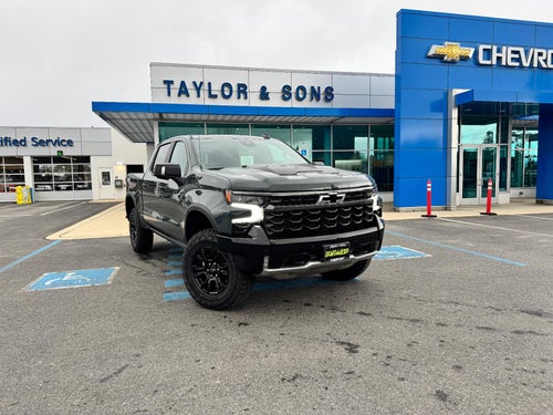 2026 Chevrolet Silverado 1500 ZR2 OFF ROAD / CREW / 6.2 LITER V8 / SUNROOF / TECH PCKG / SHORT BOX