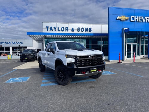 2026 Chevrolet Silverado 1500 ZR2 OFF ROAD / CREW / 6.2 LITER V8 / SUNROOF / TECH PCKG / SHORT BOX