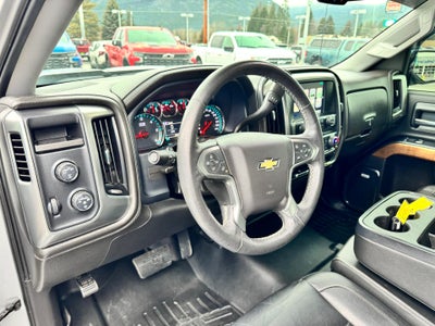 2018 Chevrolet Silverado 1500 LTZ / CREW / 5.3 LITER V8 / SHORT BOX / LOCAL TRADE / 68K MILES