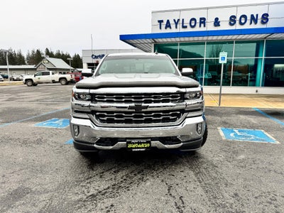 2018 Chevrolet Silverado 1500 LTZ / CREW / 5.3 LITER V8 / SHORT BOX / LOCAL TRADE / 68K MILES