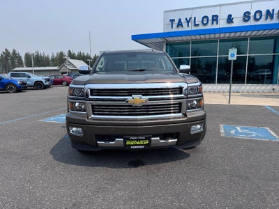 2015 Chevrolet Silverado 1500 HIGH COUNTRY / CREW / 5.3 LITER V8 / SUNROOF / SHORT BOX / 1 OWNER / 73K MILES