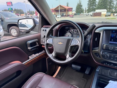 2015 Chevrolet Silverado 1500 HIGH COUNTRY / CREW / 5.3 LITER V8 / SUNROOF / SHORT BOX / 1 OWNER / 73K MILES