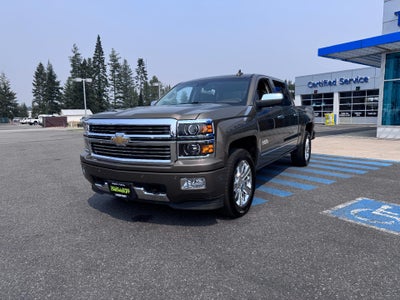2015 Chevrolet Silverado 1500 HIGH COUNTRY / CREW / 5.3 LITER V8 / SUNROOF / SHORT BOX / 1 OWNER / 73K MILES