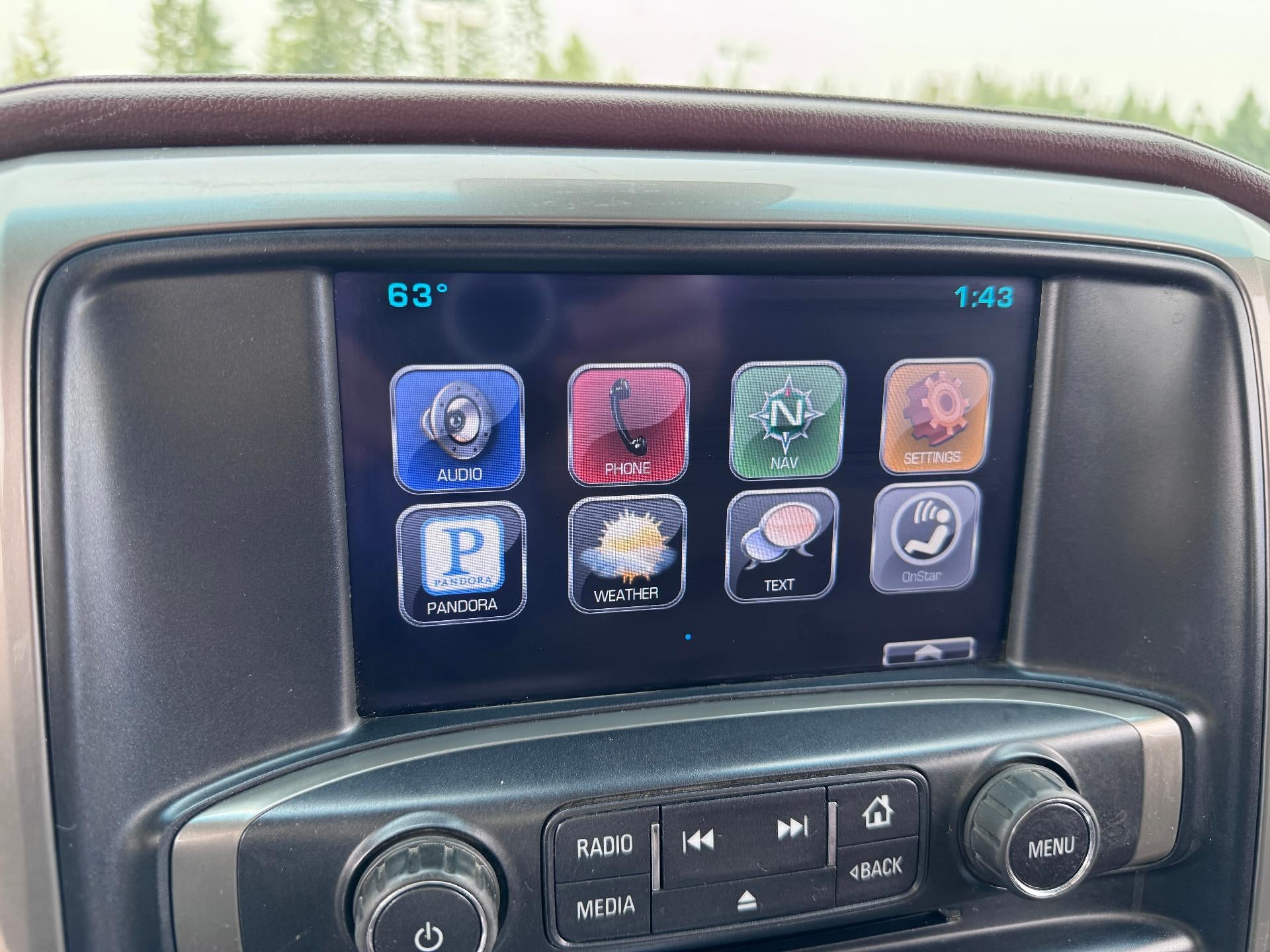 2015 Chevrolet Silverado 1500 HIGH COUNTRY / CREW / 5.3 LITER V8 / SUNROOF / SHORT BOX / 1 OWNER / 73K MILES