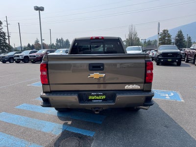 2015 Chevrolet Silverado 1500 HIGH COUNTRY / CREW / 5.3 LITER V8 / SUNROOF / SHORT BOX / 1 OWNER / 73K MILES