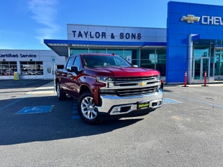 2021 Chevrolet Silverado 1500 LTZ / CREW / 5.3 LITER V8 / Z71 OFF ROAD / TECH PCKG / SHORT BOX / 1 OWNER